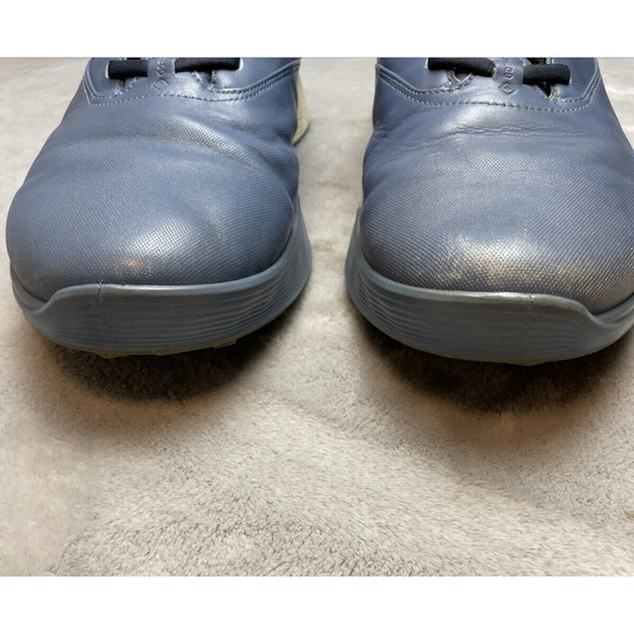 Ecco Mens S-Three Spikeless Golf Shoes Size 12-12.5/EU 46 Blue Gore-Tex Lace Up main image 13